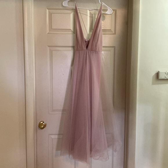 Hello Molly Blush Pink Midi Dress - Picture 5 of 13